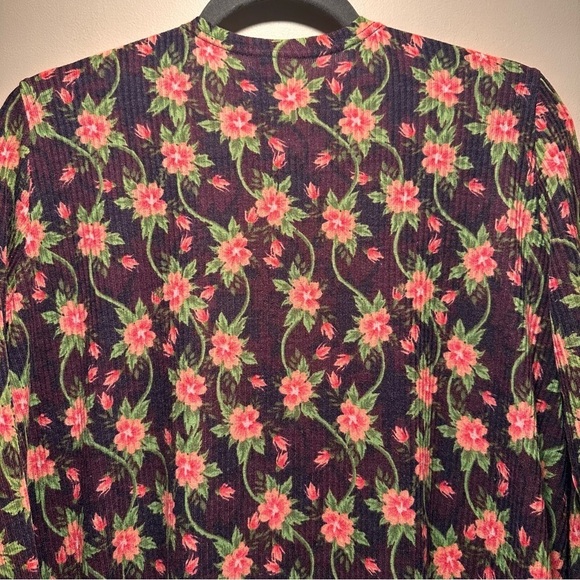 LulaRoe Sarah Long Sleeve Ankle Cardigan Cozy Slightly Thick Elegant Purple Pink - Picture 6 of 13